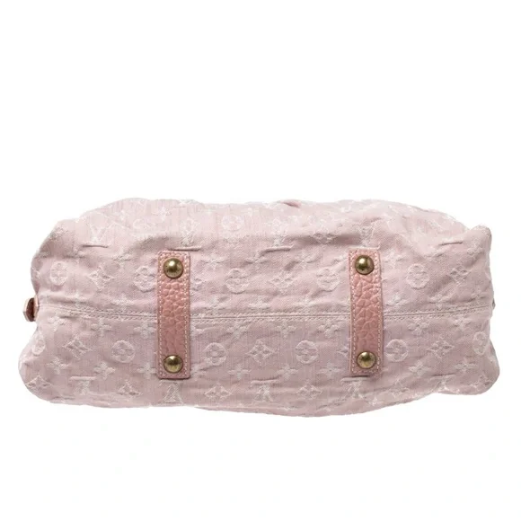 Louis Vuitton Pink Monogram Denim Neo Cabby MM Bag - Picture 4 of 8
